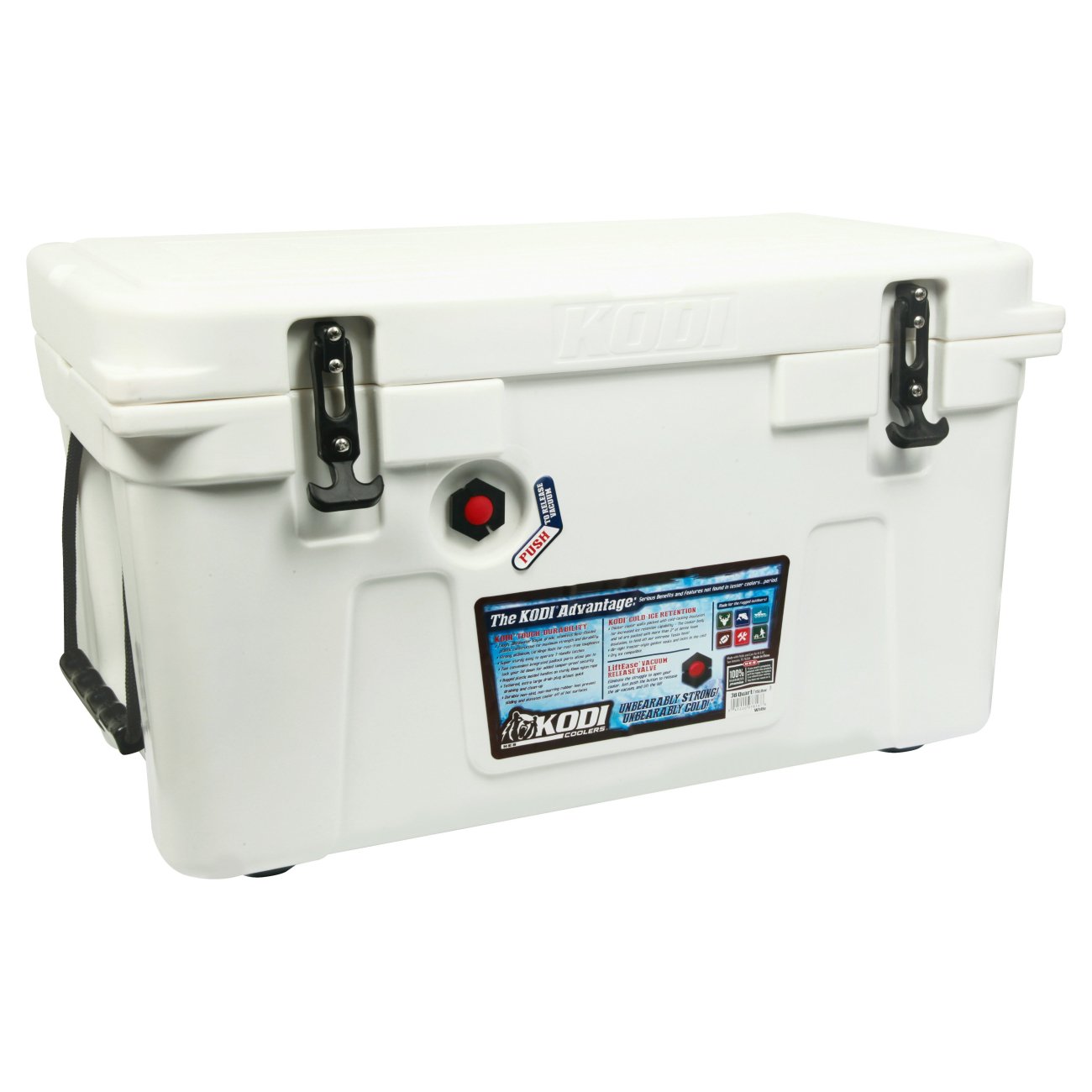 KODI White Cooler Shop Coolers & Ice Packs at HEB
