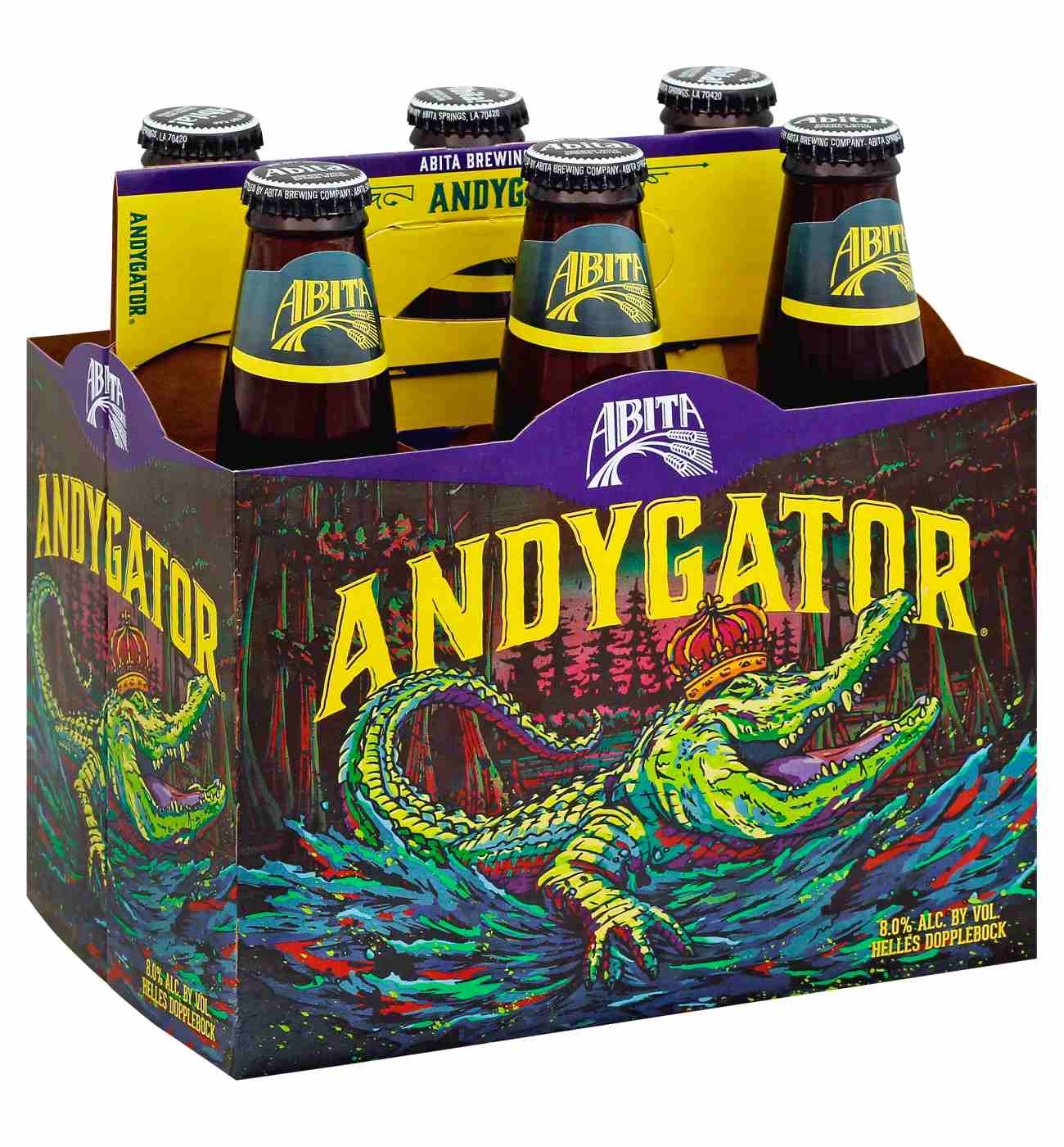 Abita Andygator Beer 6 pk Bottles; image 1 of 2