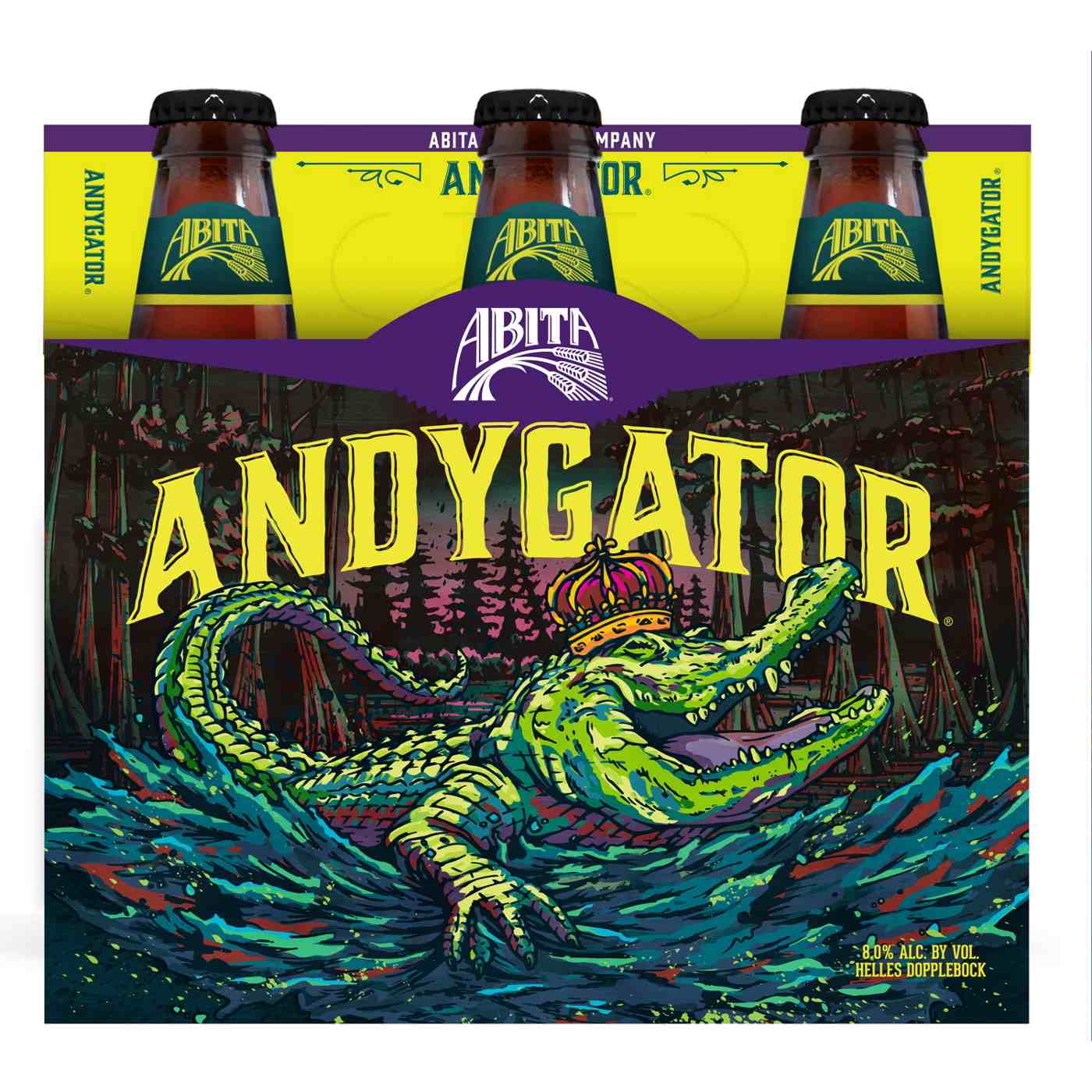 Abita Andygator Beer 6 pk Bottles; image 2 of 2