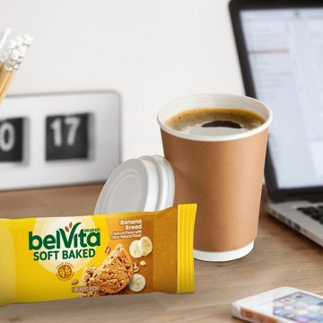 belVita Soft Baked Banana Bread Breakfast Biscuits