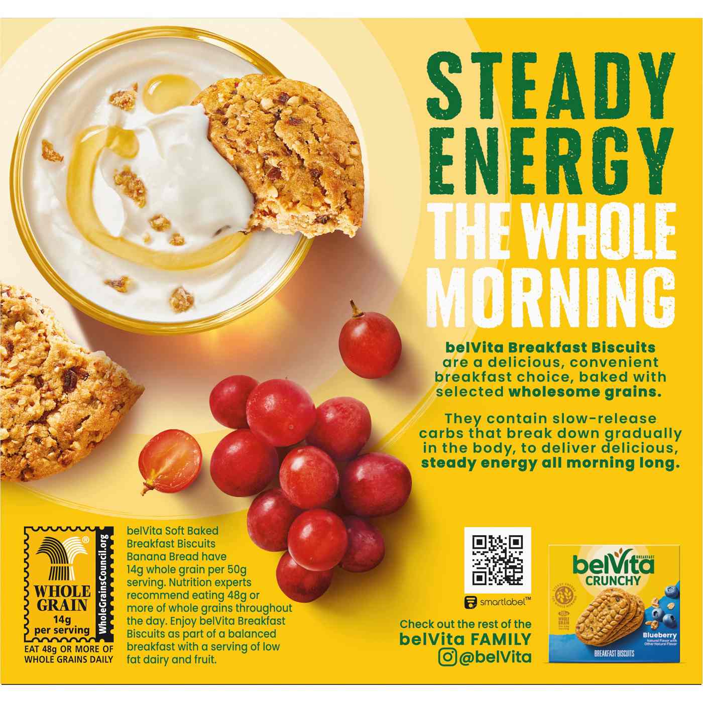 belVita Soft Baked Banana Bread Breakfast Biscuits; image 8 of 10