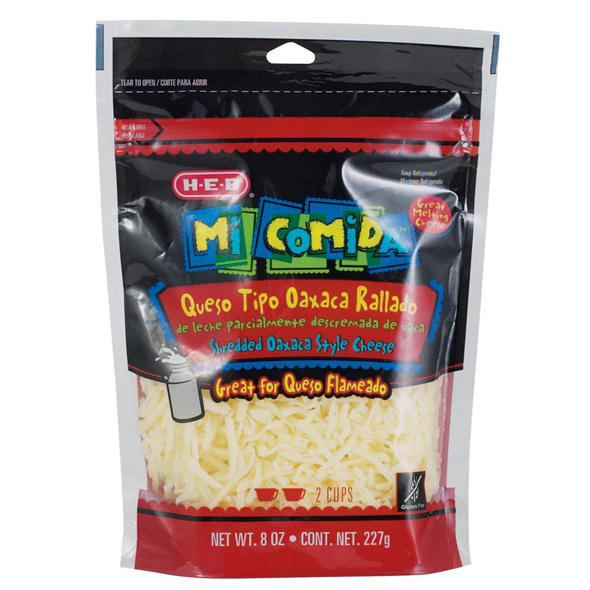 H-E-B Mi Comida Shredded Oaxaca - Shop Cheese At H-E-B