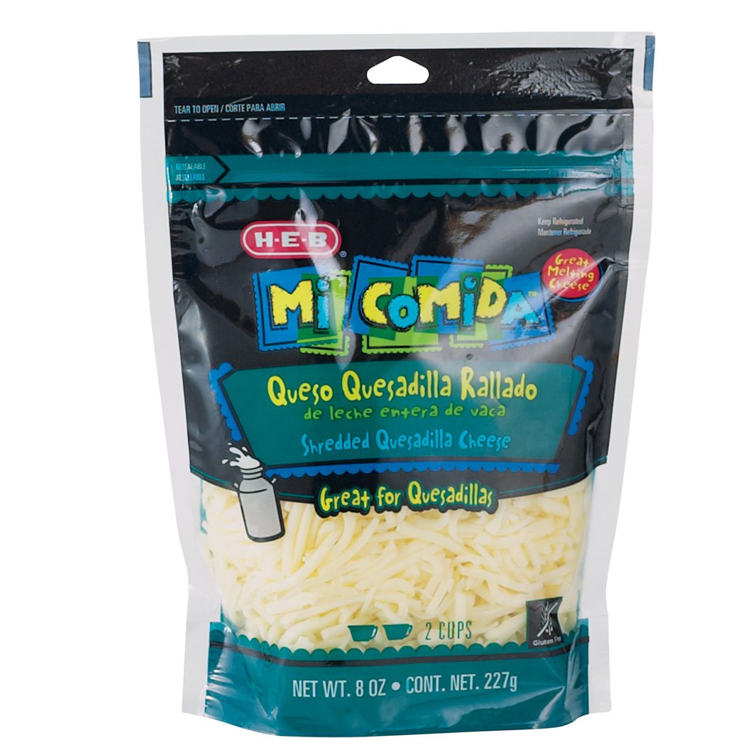 H-E-B Mi Comida Shredded Quesadilla Cheese - Shop Cheese At H-E-B