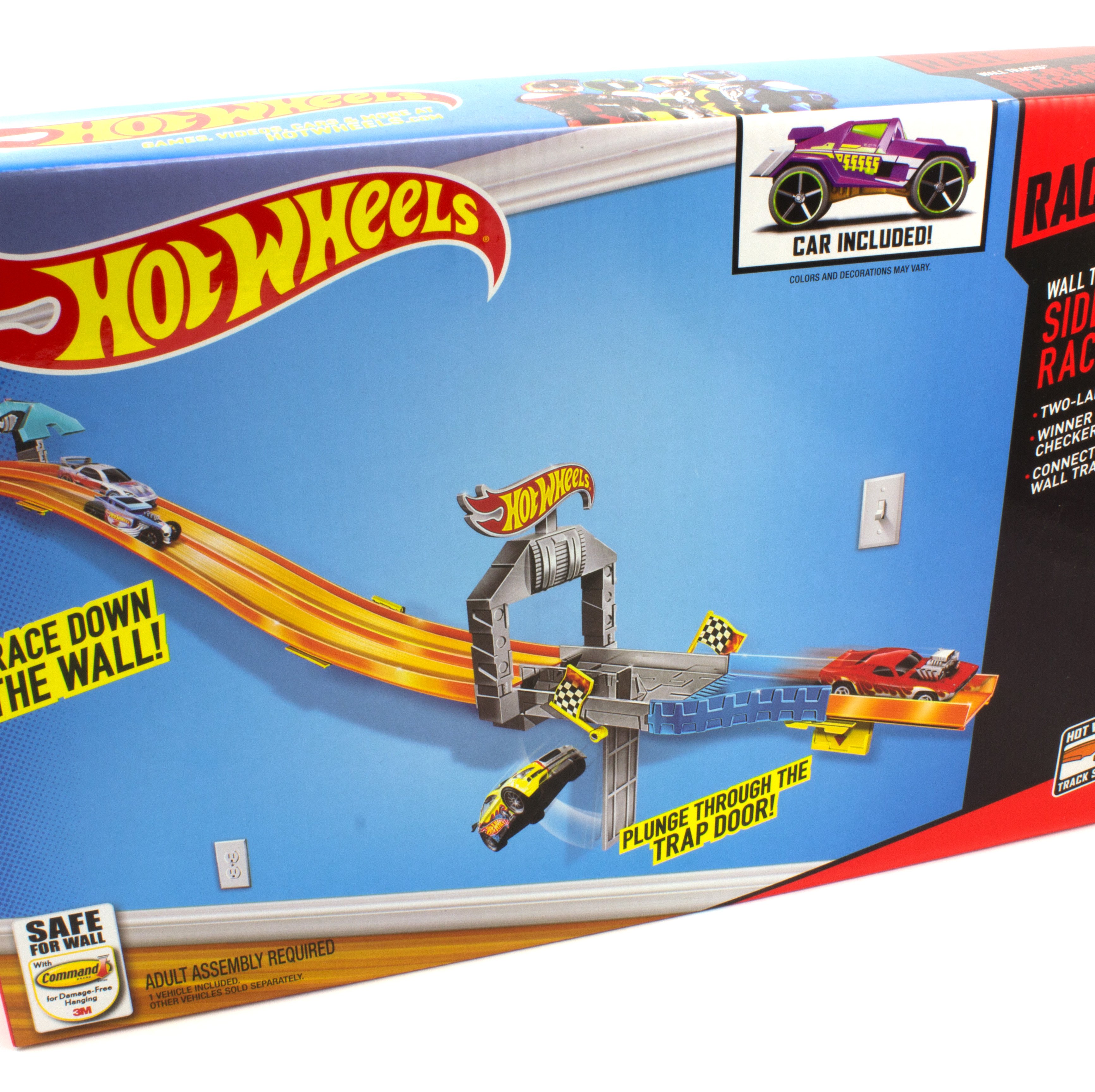 hot wheels door hanger track