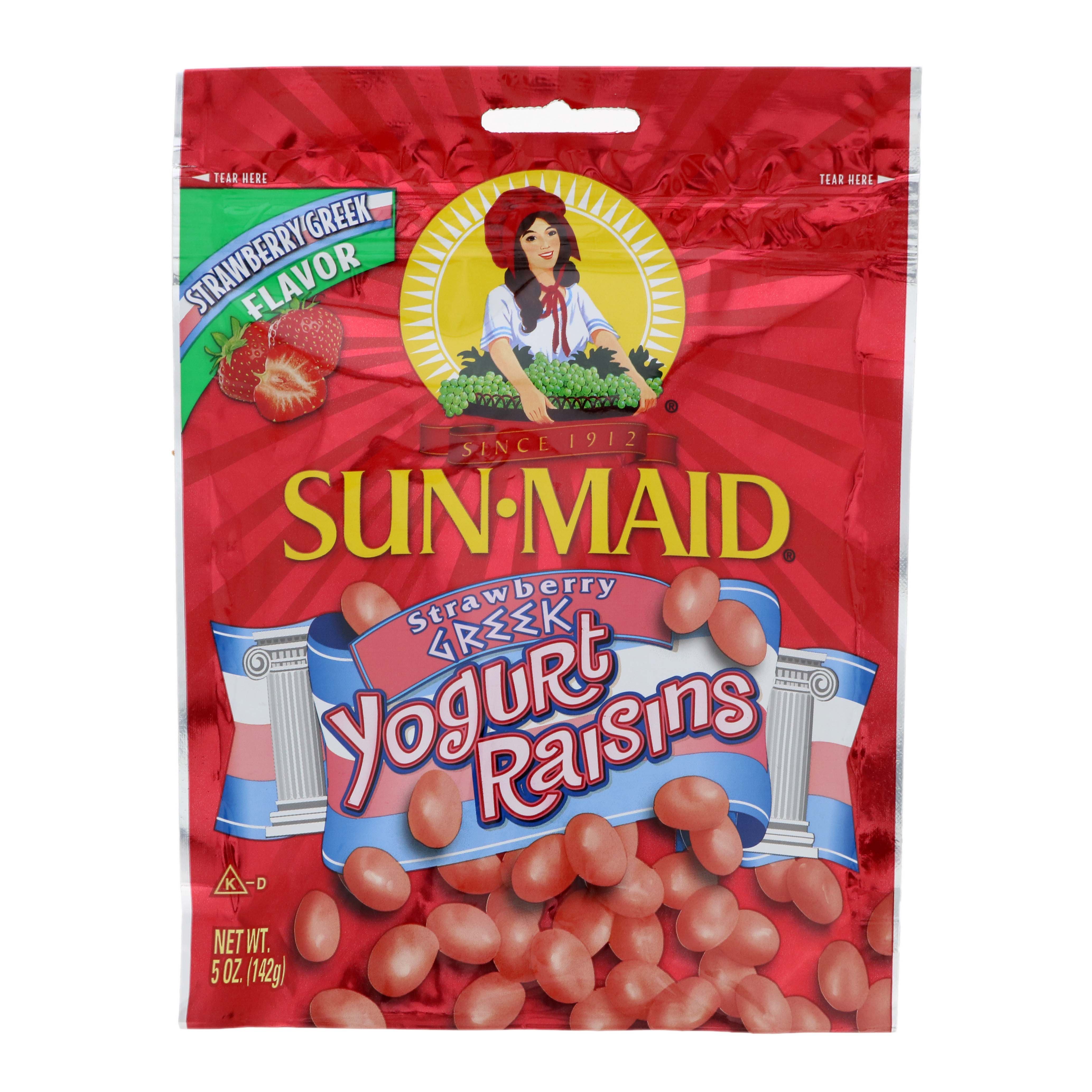 SunMaid Strawberry Greek Yogurt Raisins Shop Candy at HEB