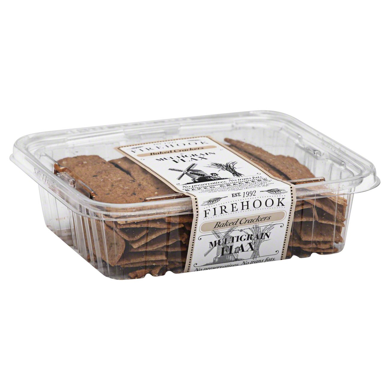 Firehook Baked Multigrain Flax Crackers - Shop Crackers & breadsticks ...