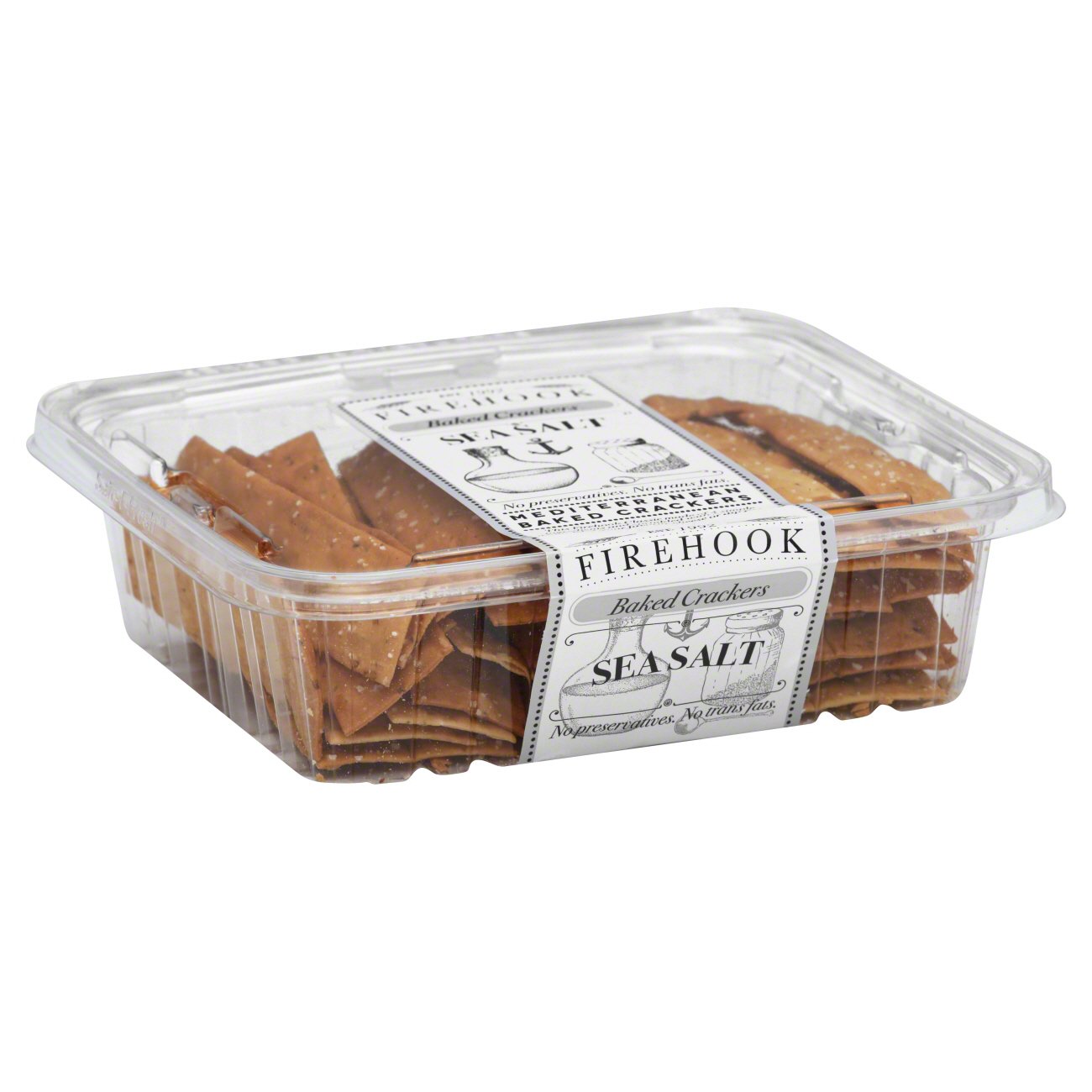 Firehook Sea Salt Baked Crackers, 8 oz | Central Market - Really Into Food