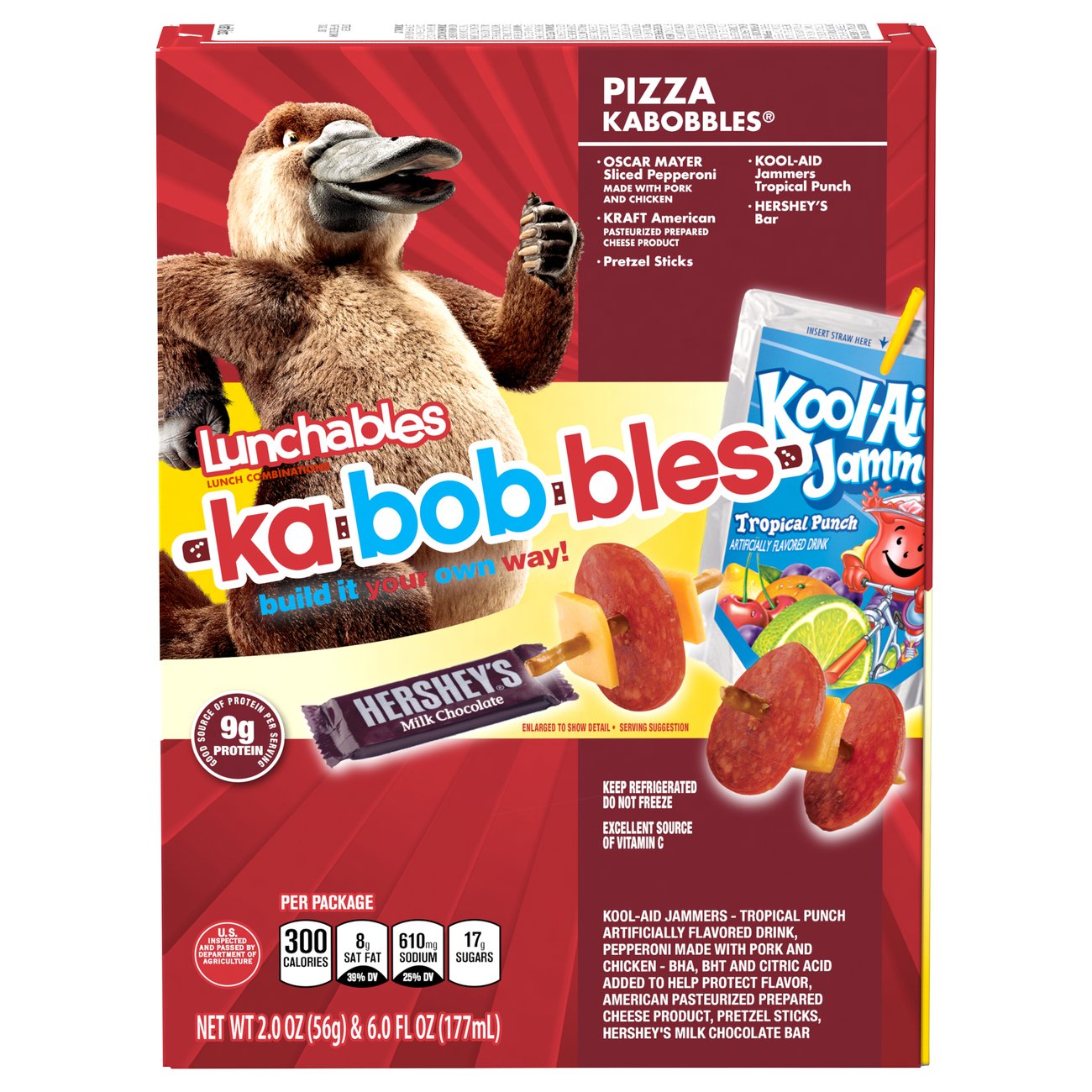 Oscar Mayer Lunchables Pizza Kabobbles Shop Snack Trays at HEB