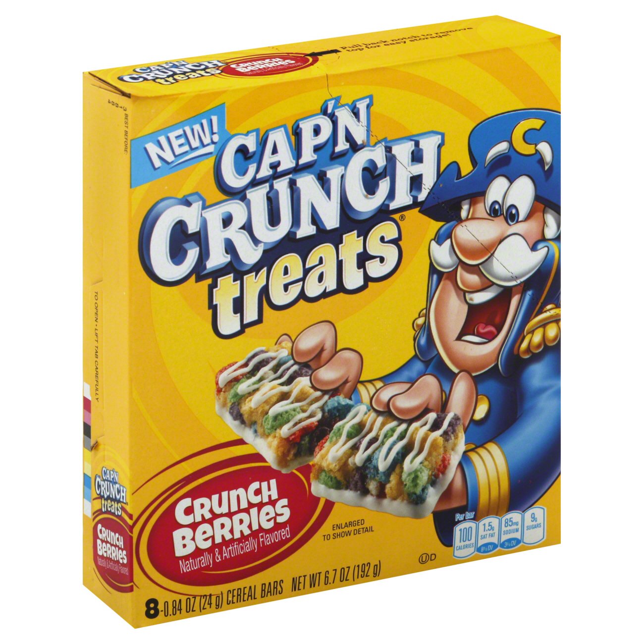 Capn Crunch Crunch Berries Cereal Bars - Shop Granola & Snack Bars at H-E-B