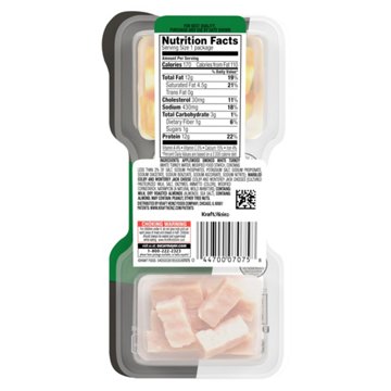 P3 Portable Protein Pack Snack Tray - Turkey, Colby Jack & Almonds, 2 oz