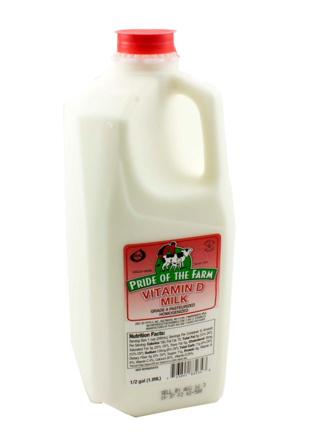 Pride of the Farm Kosher Vitamin D Milk; image 1 of 2