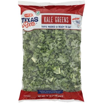 H-E-B Texas Roots Fresh Fresh Kale Greens, 16 oz