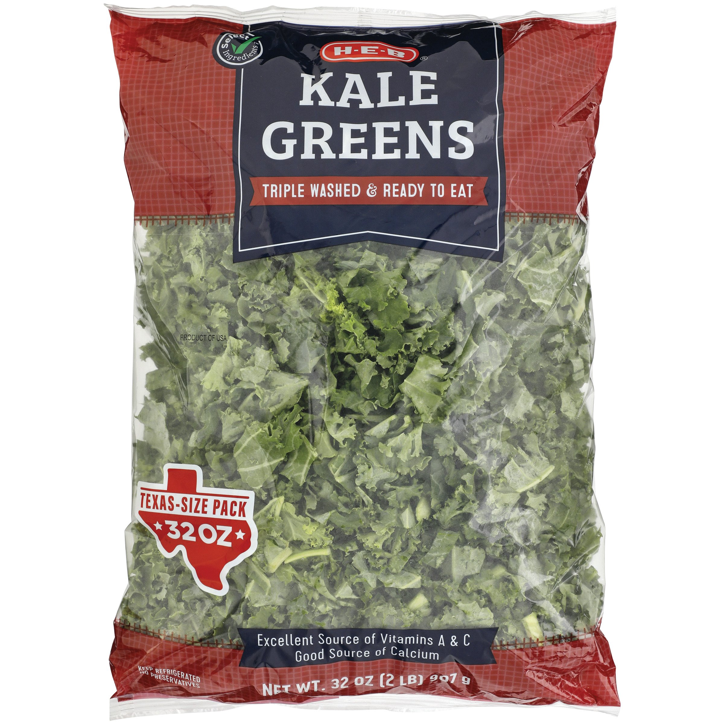 H-E-B Kale Greens - Shop Lettuce & Leafy Greens At H-E-B