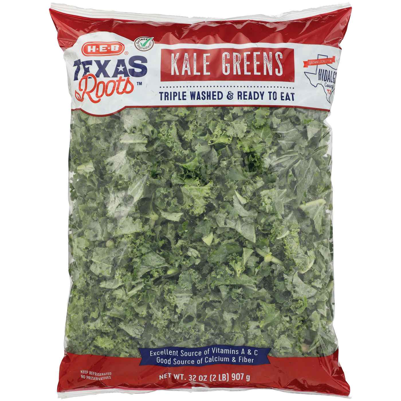 H-E-B Texas Roots Fresh Kale Greens - Texas-Size Pack; image 1 of 2