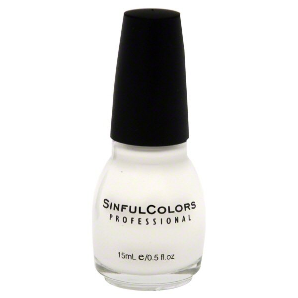 Sinful Colors Nail Polish - Snow Me White - Shop Nail polish at H-E-B