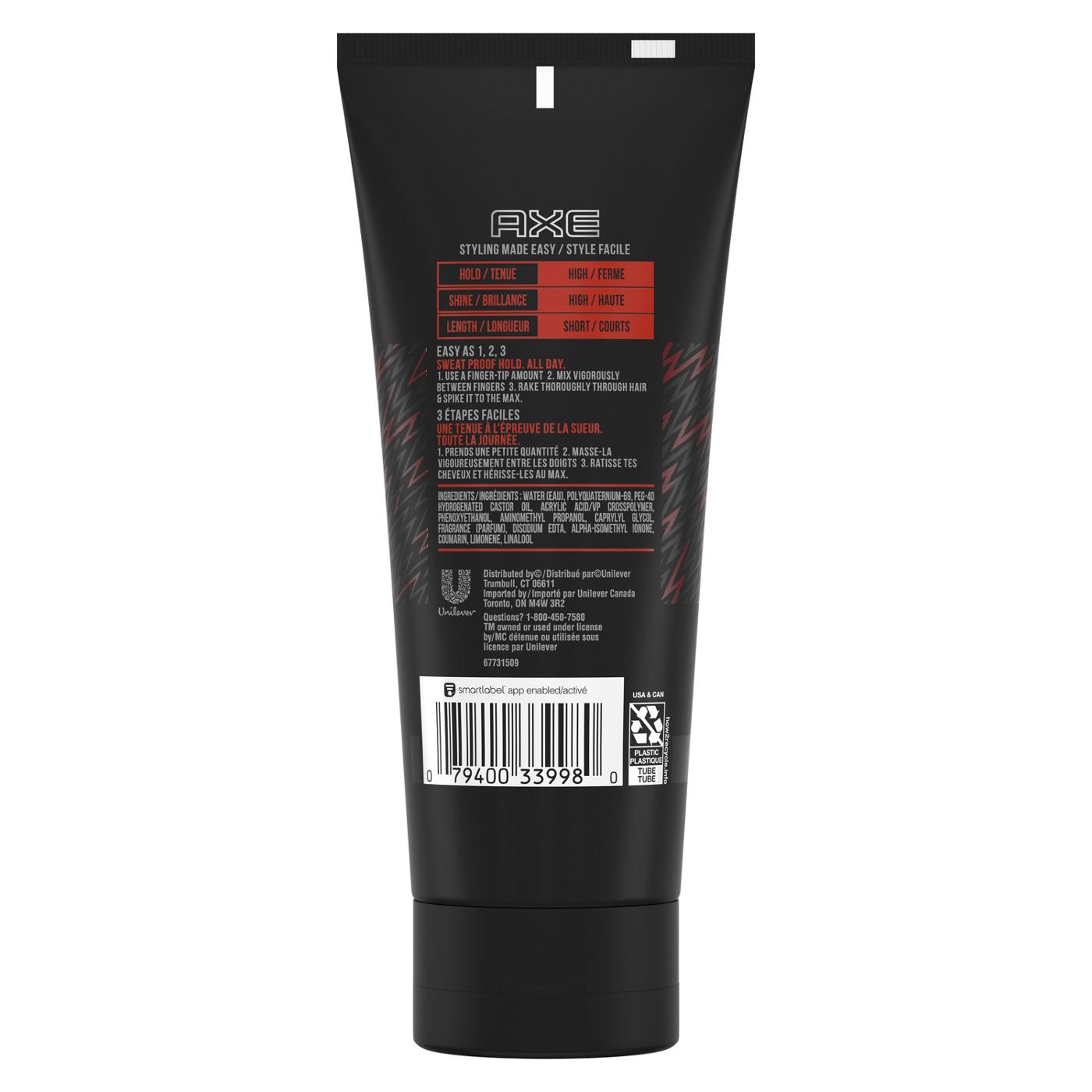 AXE Spiked Up Look Extreme Hold Hair Gel Shop Styling products