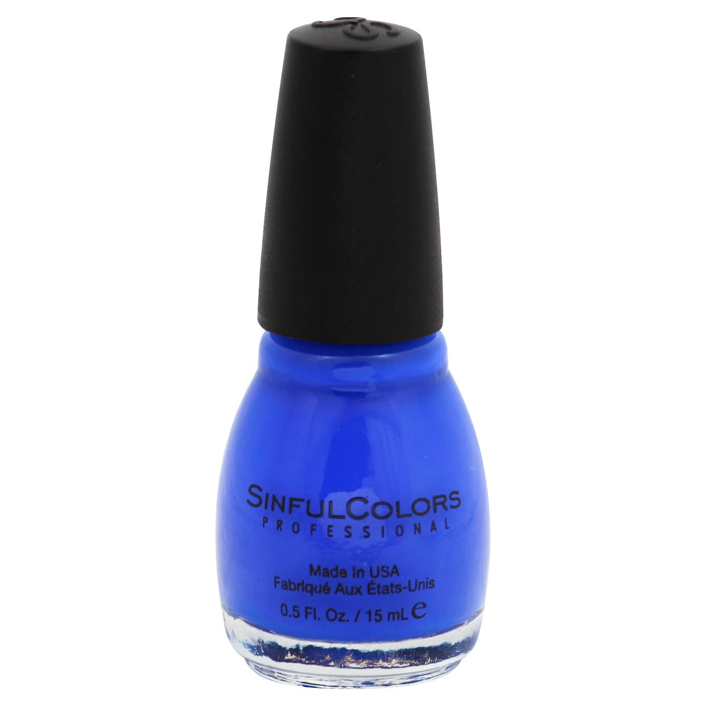 SinfulColors Professional Endless Blue Nail Enamel; image 1 of 2