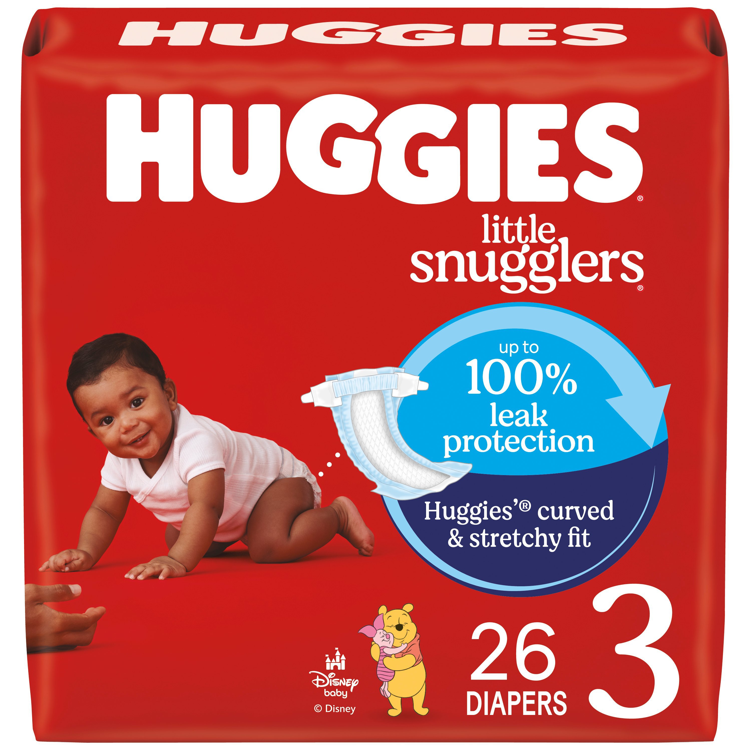 Huggies Little Snugglers Baby Diapers - Size 3 - Shop Diapers at H-E-B