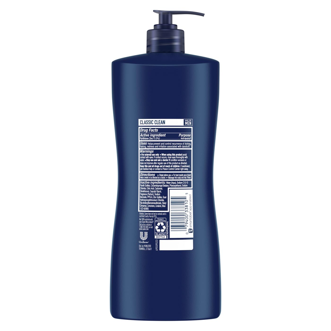 Suave Professionals Men 2-in-1 Anti Dandruff Shampoo + Conditioner - Classic Clean; image 5 of 7