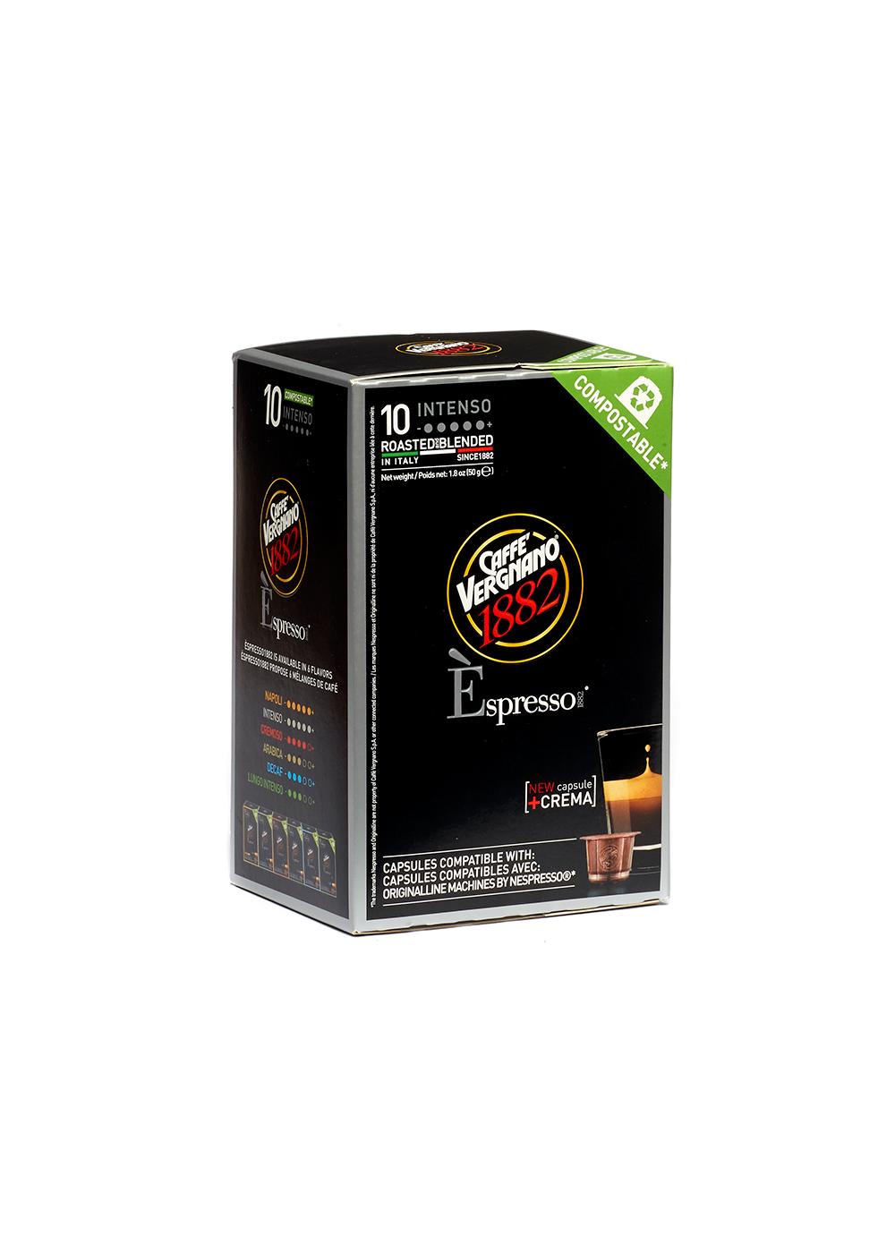 Caffe' Vergnano Intenso Espresso Single Serve Capsules; image 1 of 7