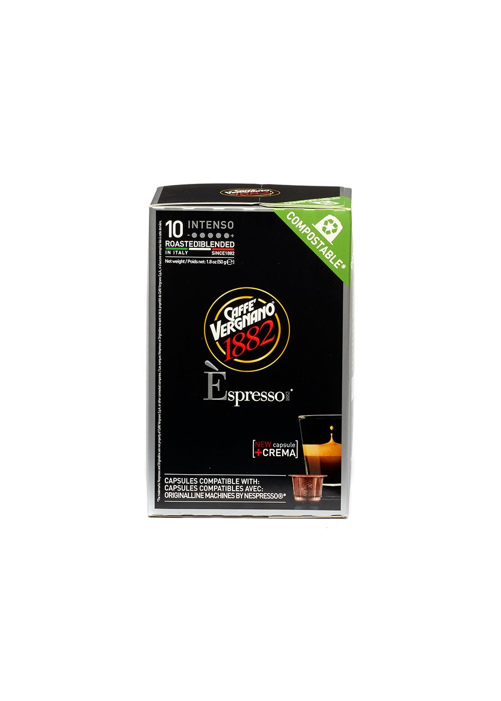 Caffe' Vergnano Intenso Espresso Single Serve Capsules - Shop Coffee at  H-E-B