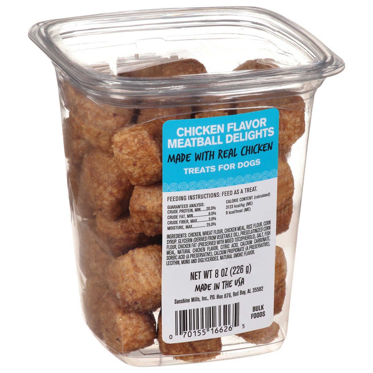 Sunshine Mills Meatball Delights Chicken Flavor Dog Treats Shop Dogs