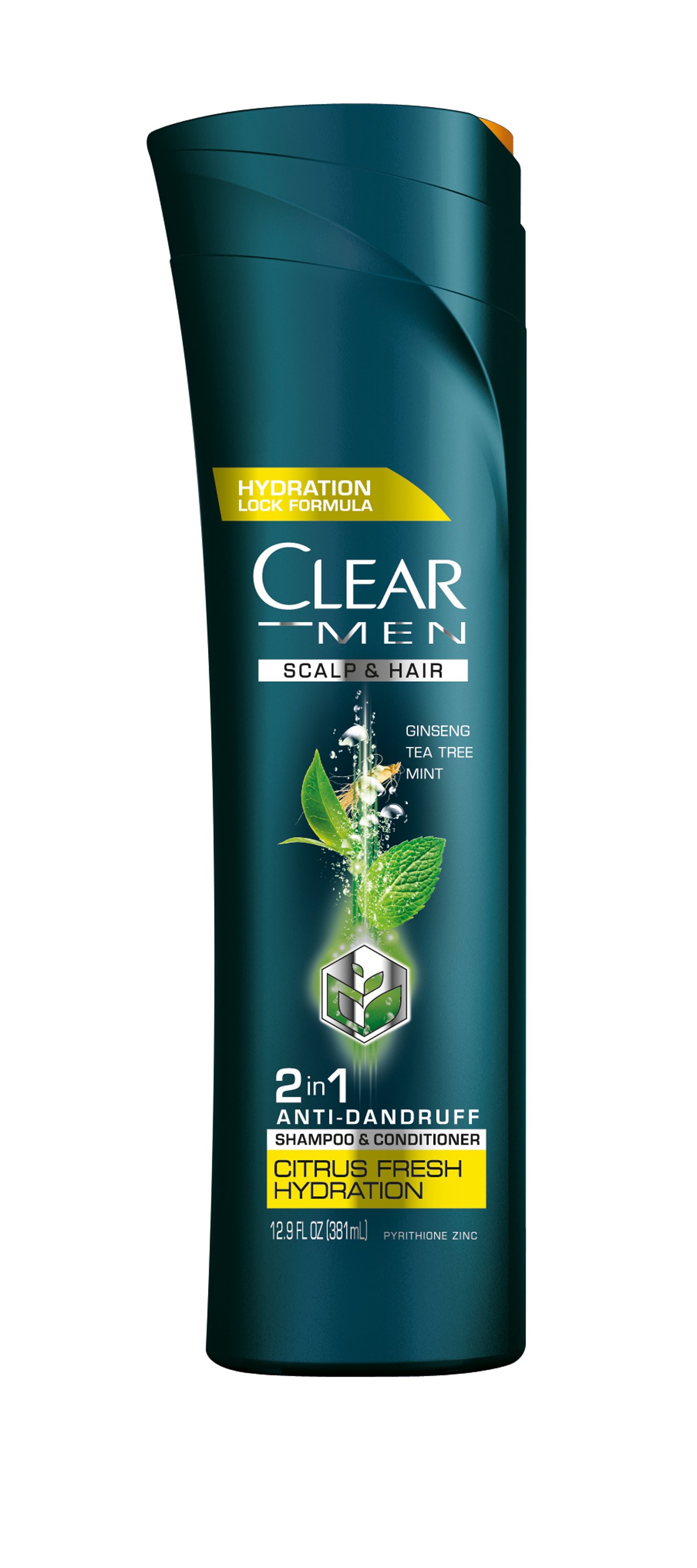 Clear Men Citrus Fresh Hydration 2in1 AntiDandruff Shampoo