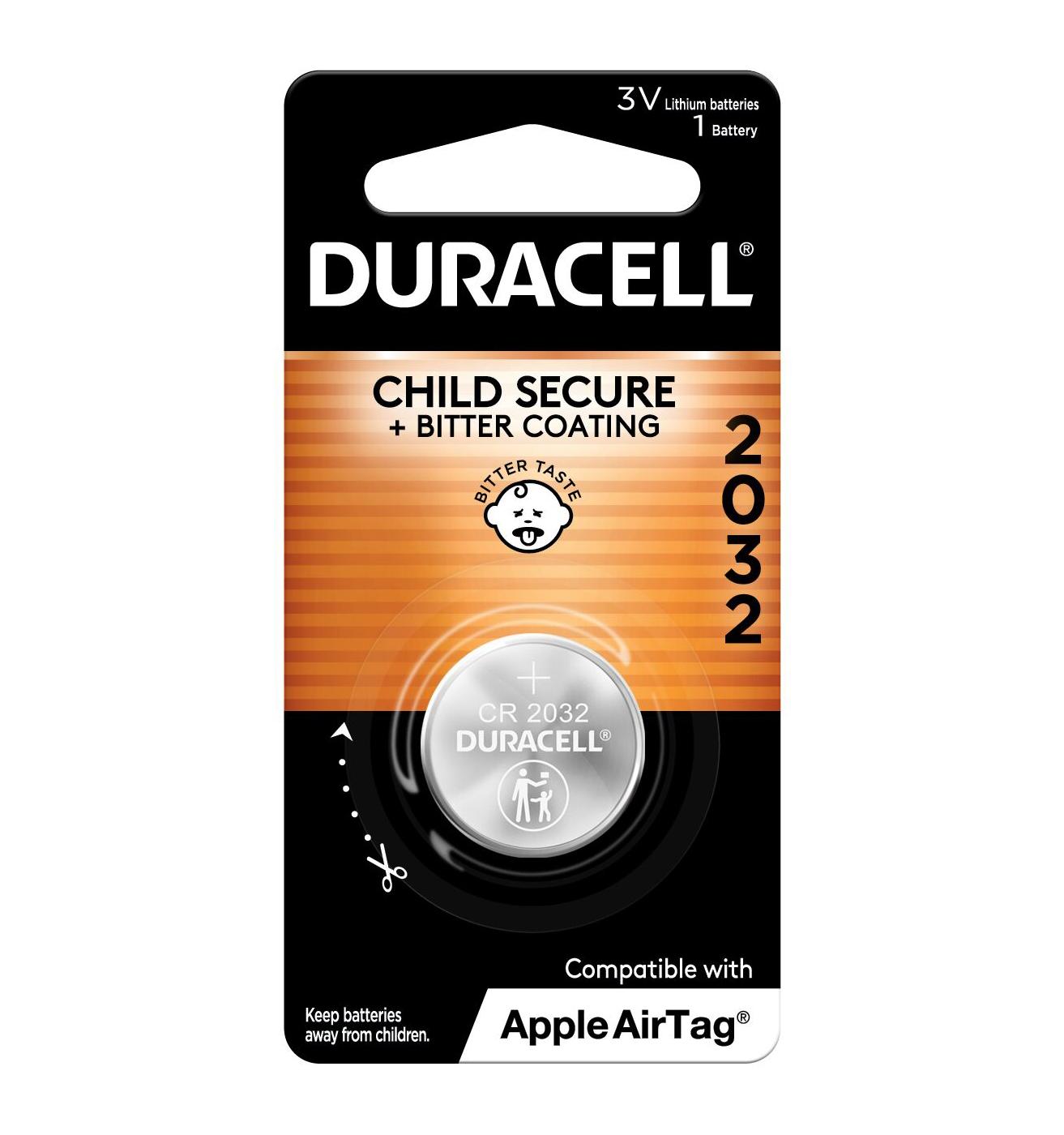 Duracell 2032 3V Lithium Coin Battery - Shop Batteries at H-E-B