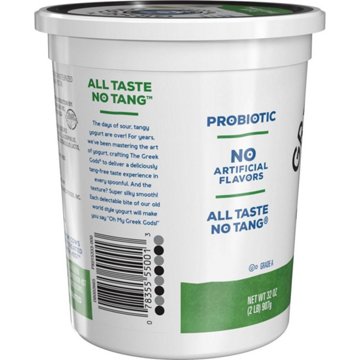 The Greek Gods Plain Traditional Greek Yogurt, 32 oz