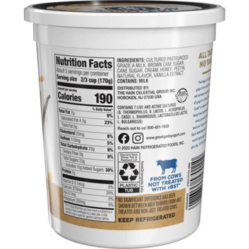 The Greek Gods Honey Vanilla Greek Yogurt, 32 oz