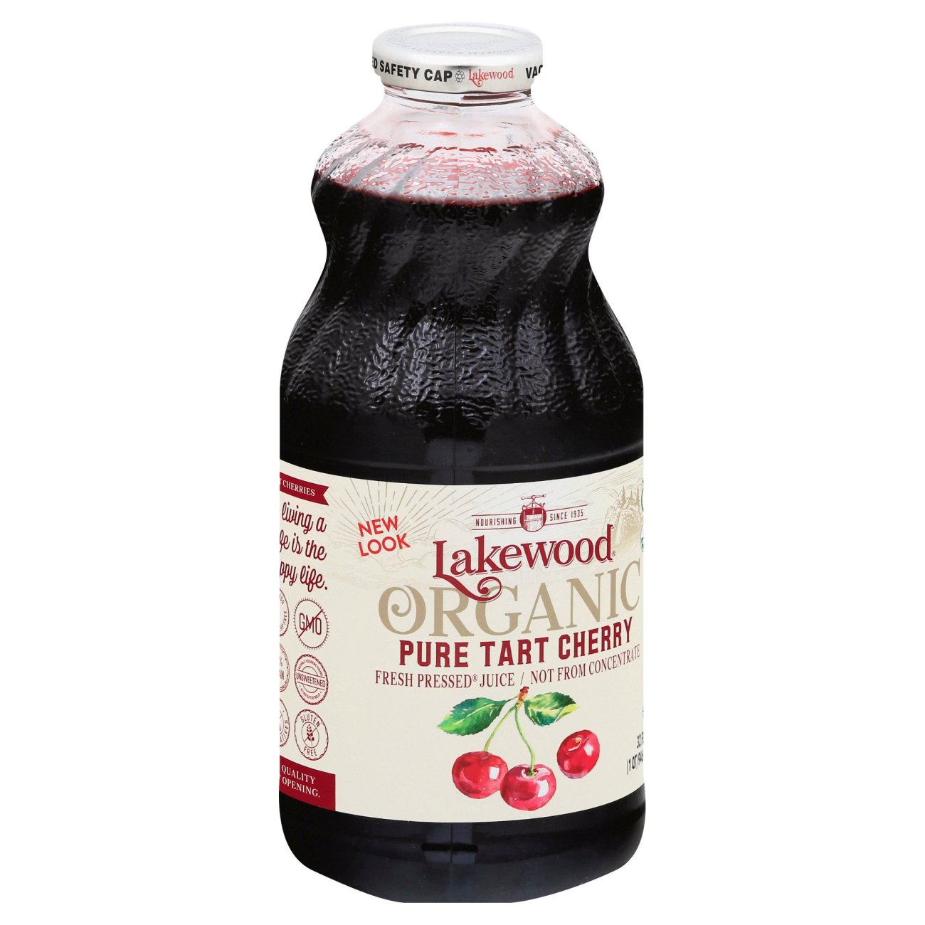 Lakewood Organic Pure Tart Cherry Juice, 32 oz | Central Market