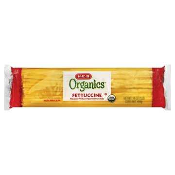 H-E-B Organics Fettuccine, 16 oz