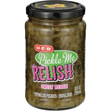H-E-B Pickle Me Relish Sweet Relish, 10 oz