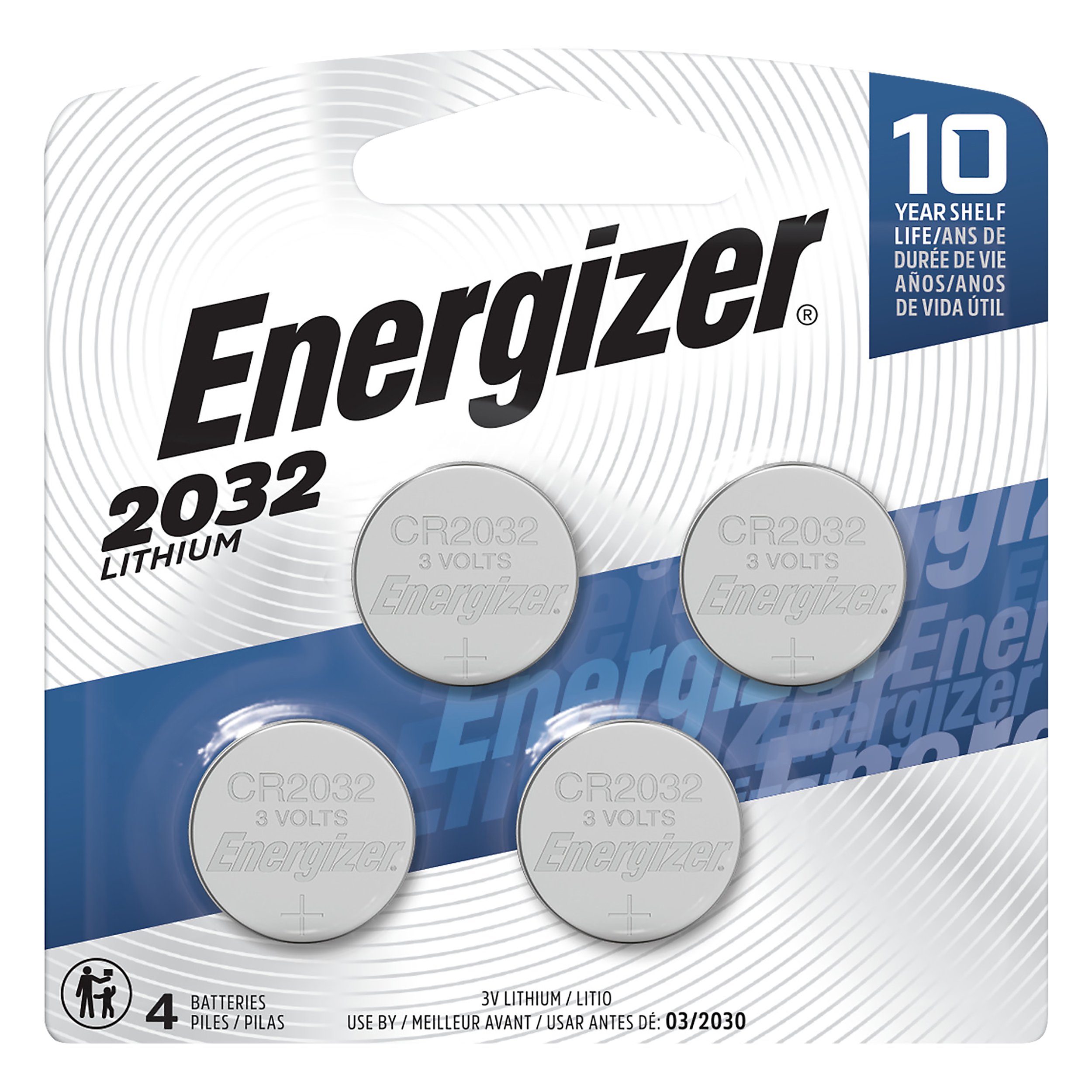 Split Overvloedig ik ben ziek Energizer 2032 Lithium Coin Batteries - Shop Batteries at H-E-B