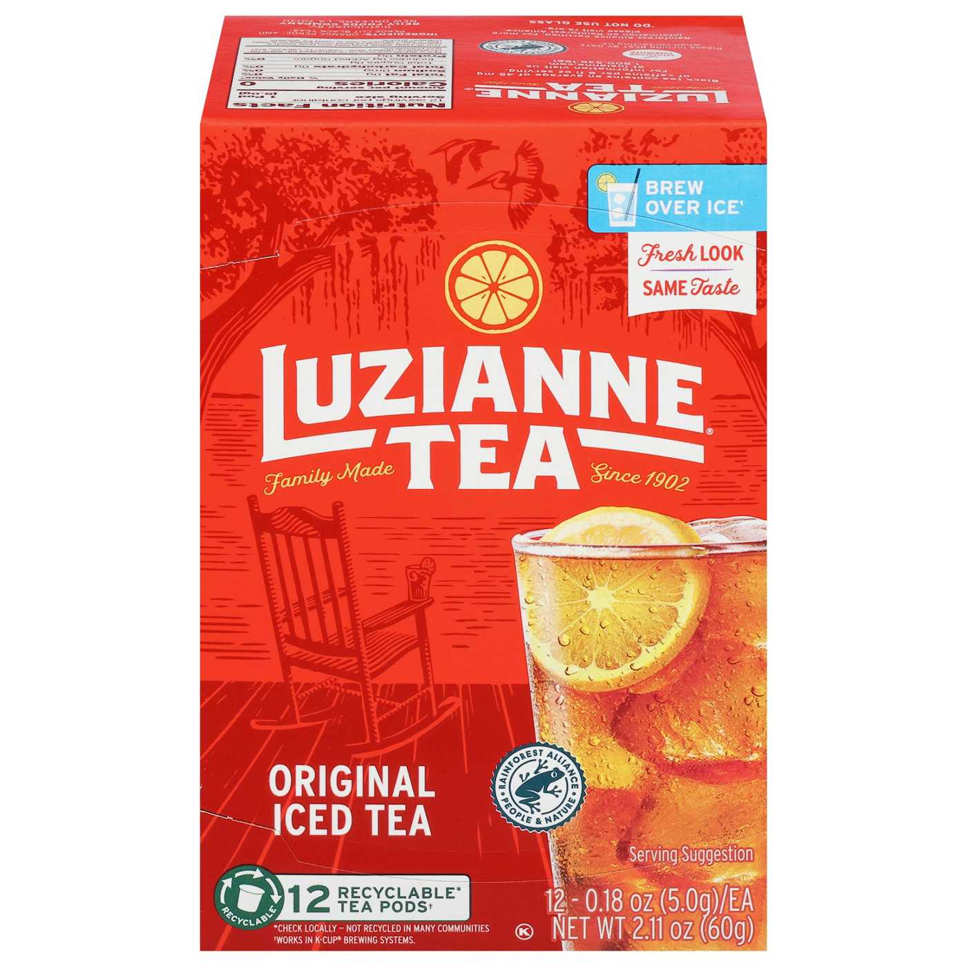 Luzianne Tea Unsweet K-Cups 12ct; image 3 of 4