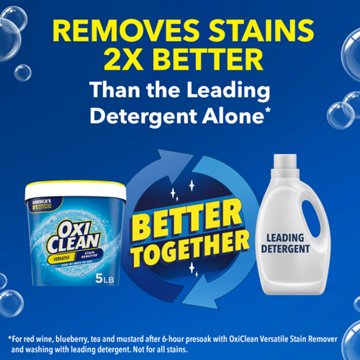 OxiClean Versatile Laundry Stain Remover 156 Loads, 115.52 oz