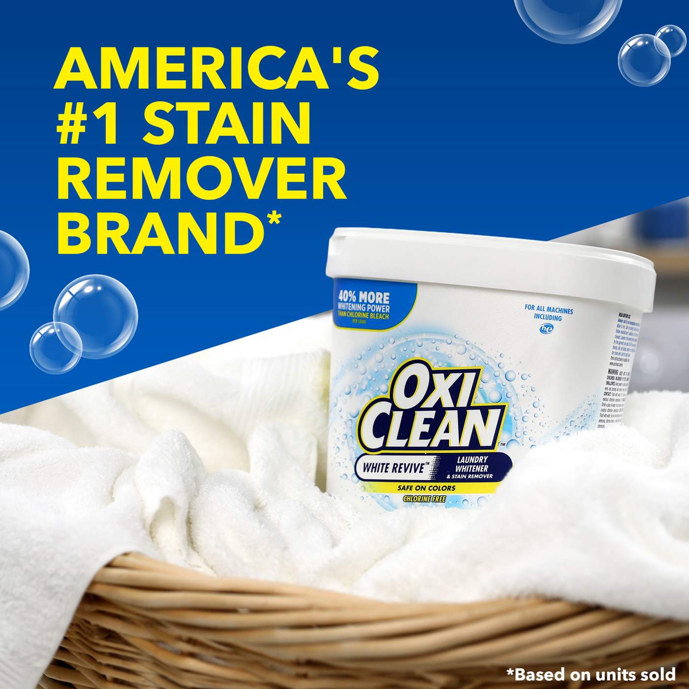 OxiClean White Revive Laundry Stain Remover Powder 45 Loads; image 3 of 16