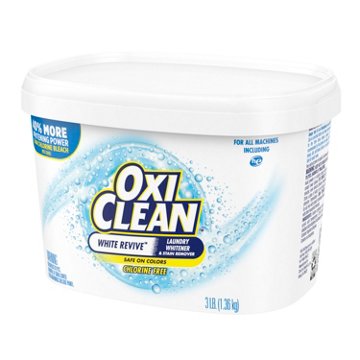 OxiClean White Revive Laundry Stain Remover Powder 45 Loads, 48 oz
