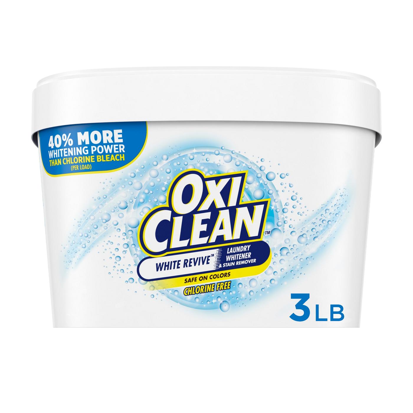 OxiClean White Revive Laundry Stain Remover Powder 45 Loads; image 13 of 16