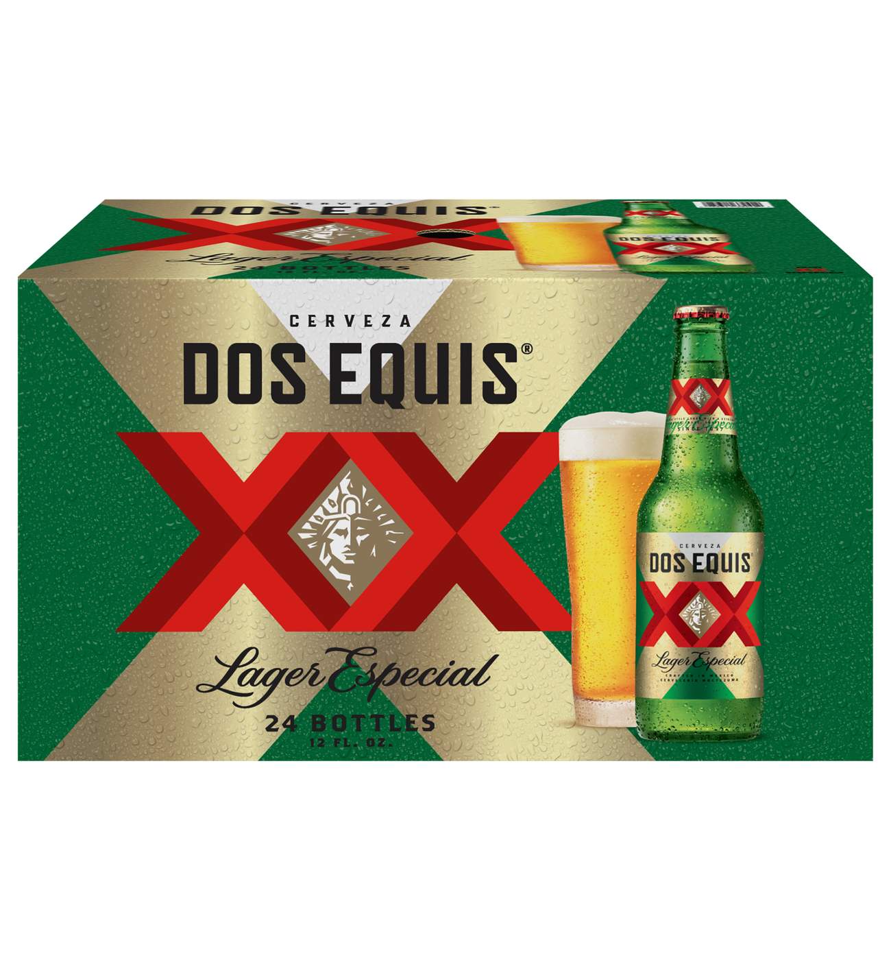 Dos Equis Lager Especial Beer 12 oz Bottles; image 2 of 3