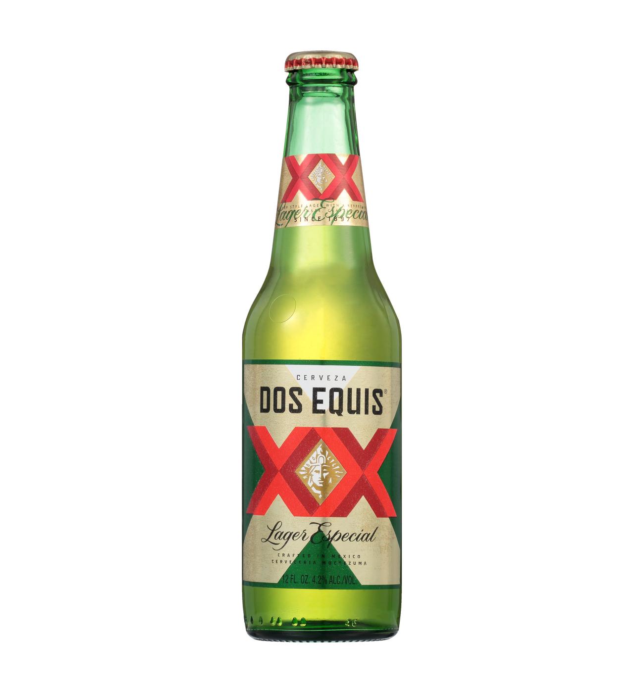 Dos Equis Lager Especial Beer 12 oz Bottles; image 3 of 3