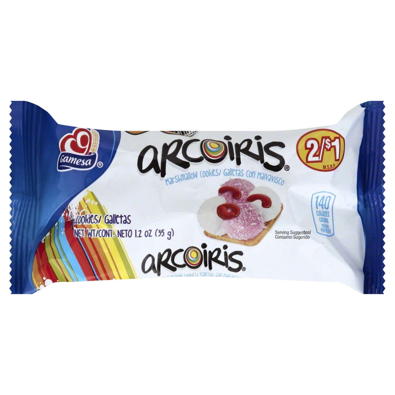 Gamesa Arcoiris Marshmallow Cookie Shop Cookies at HEB