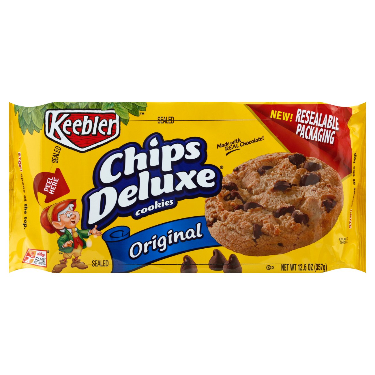 Keebler Chips Deluxe Original Cookies - Shop Cookies at H-E-B