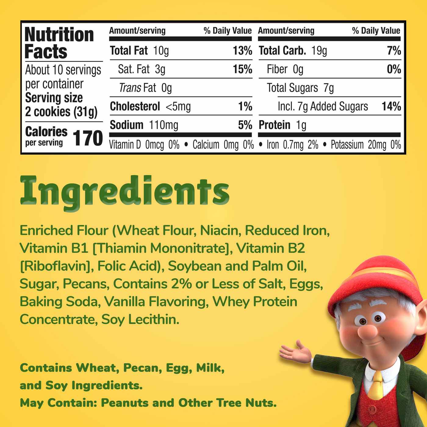 Keebler Sandies Pecan Shortbread Cookies; image 4 of 6