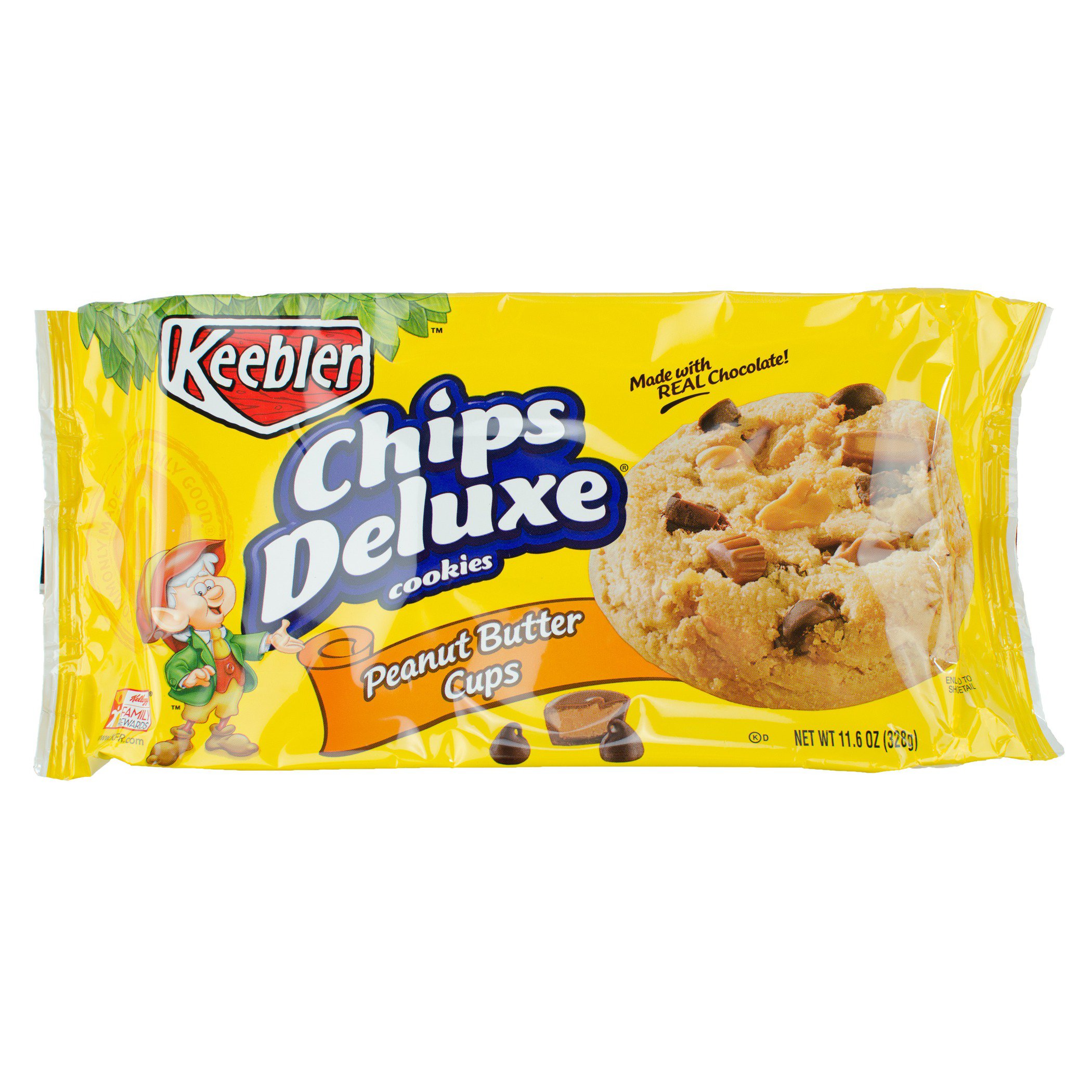 Keebler chips deluxe cookies peanut butter cups shop cookies at h e b