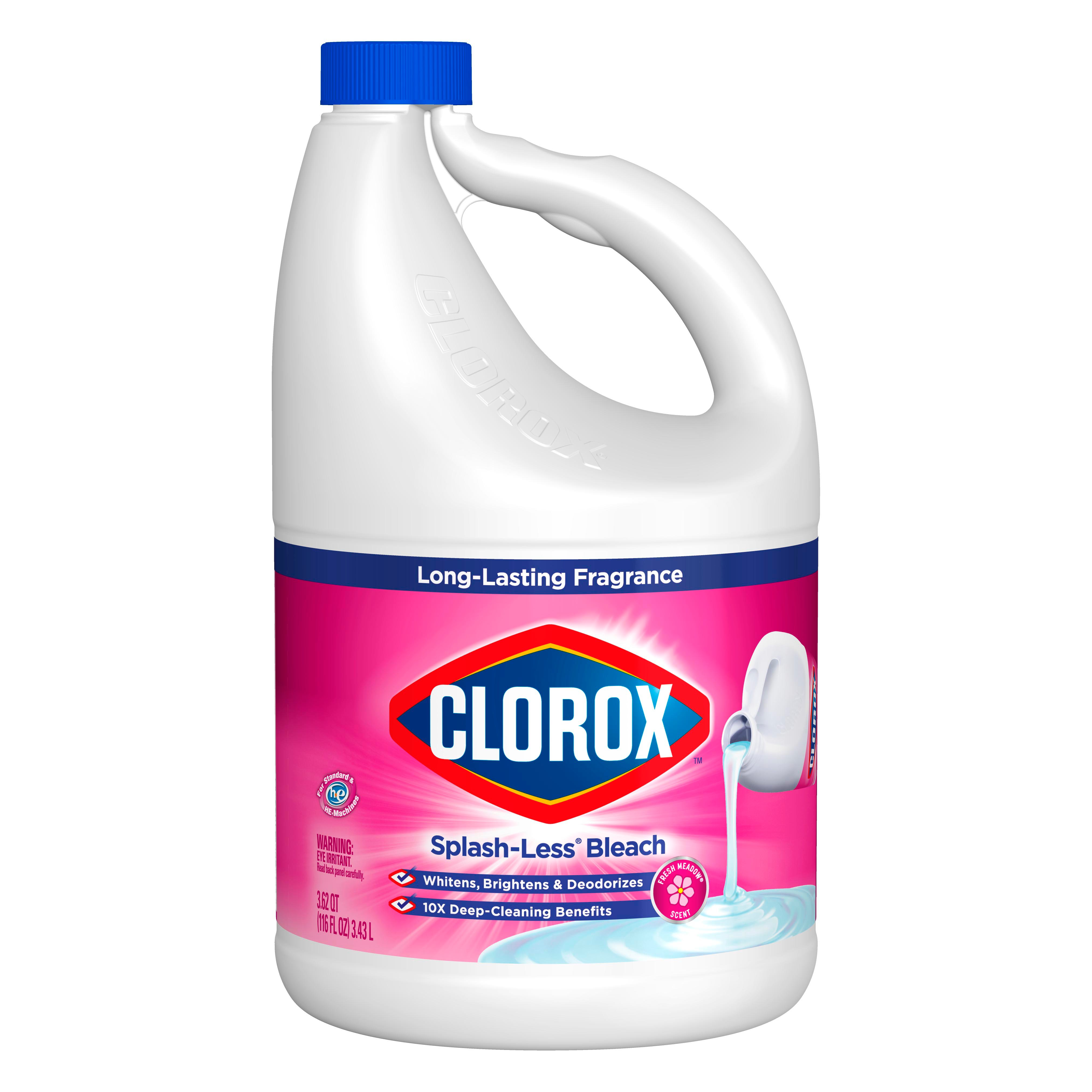 Clorox Concentrated Splash-Less Fresh Meadow Liquid Bleach - Shop ...