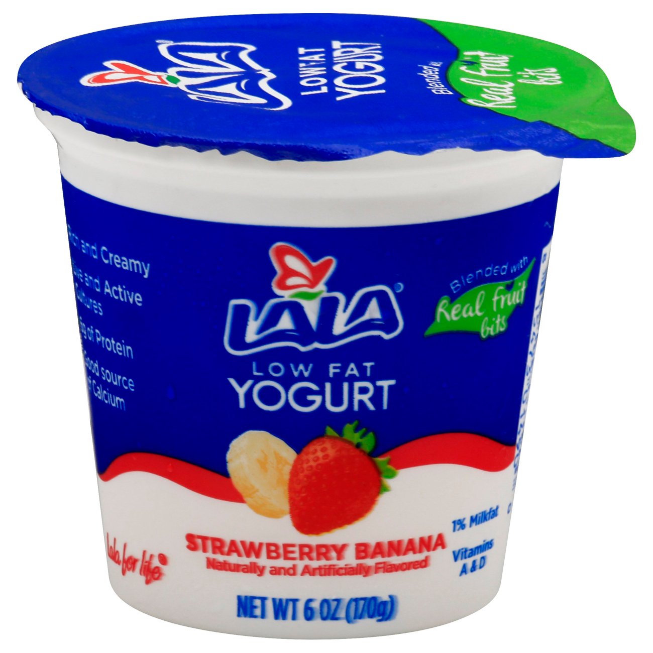 Lala LowFat Strawberry Banana Yogurt Shop Yogurt at HEB