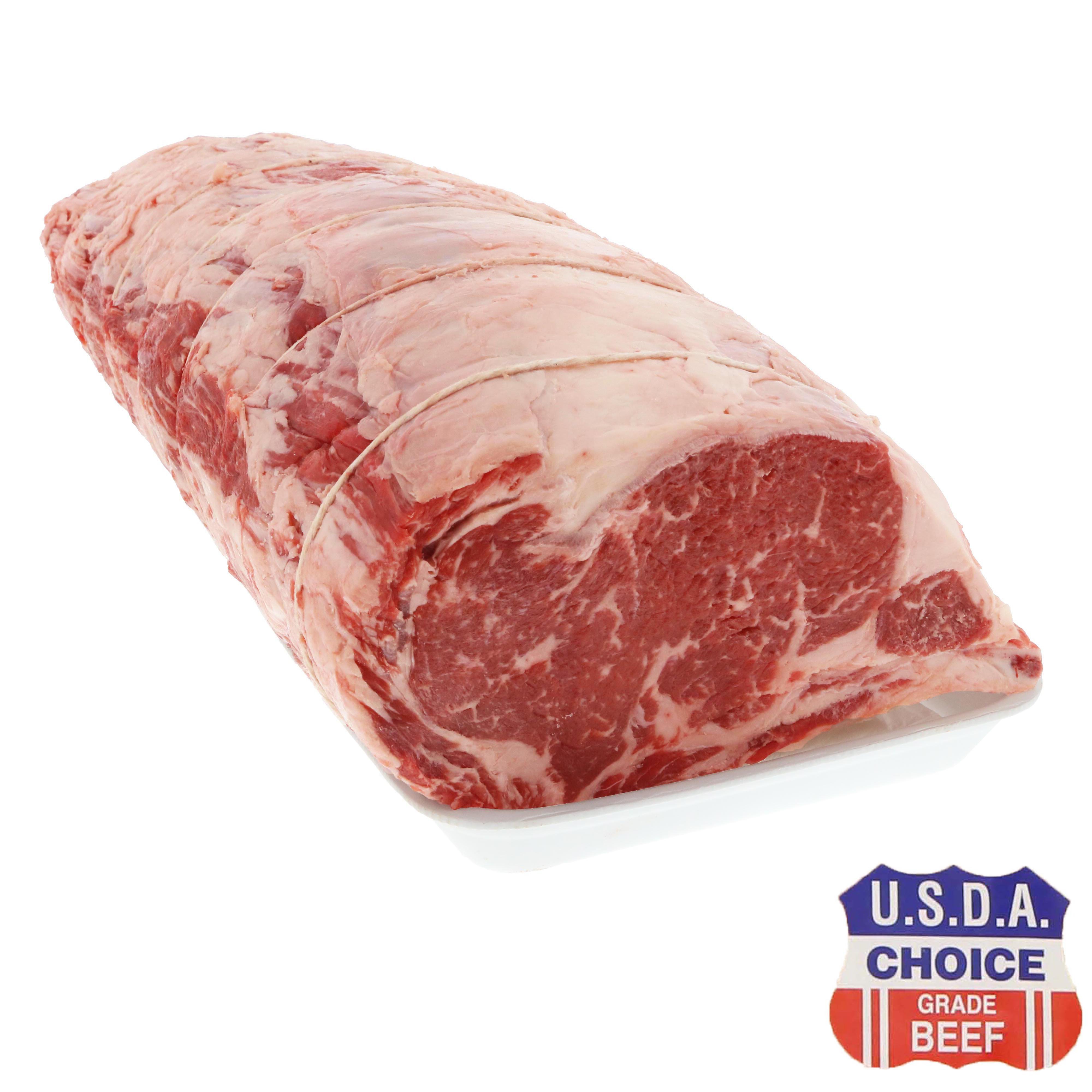 HEB Beef Whole 7Rib Ribeye Roast USDA Choice Shop Beef at HEB