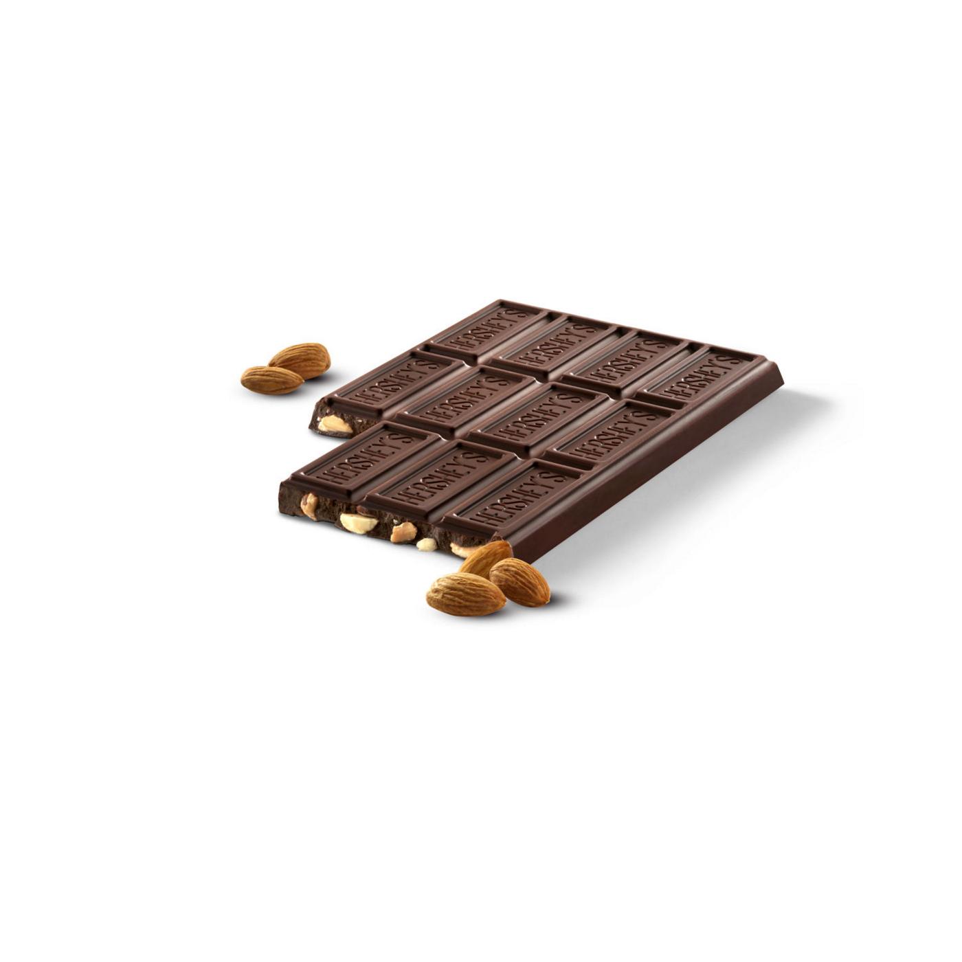 Hershey's Special Dark Mildly Sweet Chocolate With Almonds XL Candy Bar; image 8 of 8