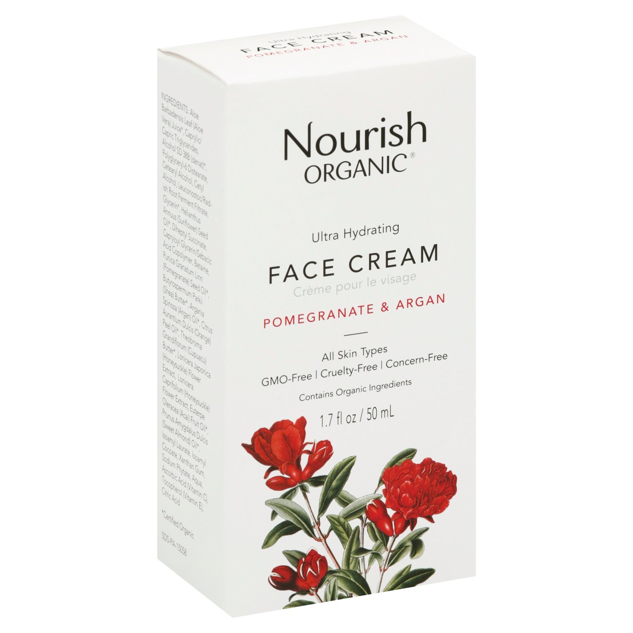 Nourish Organic Ultra Hydrating Face Cream Shop Moisturizers at HEB